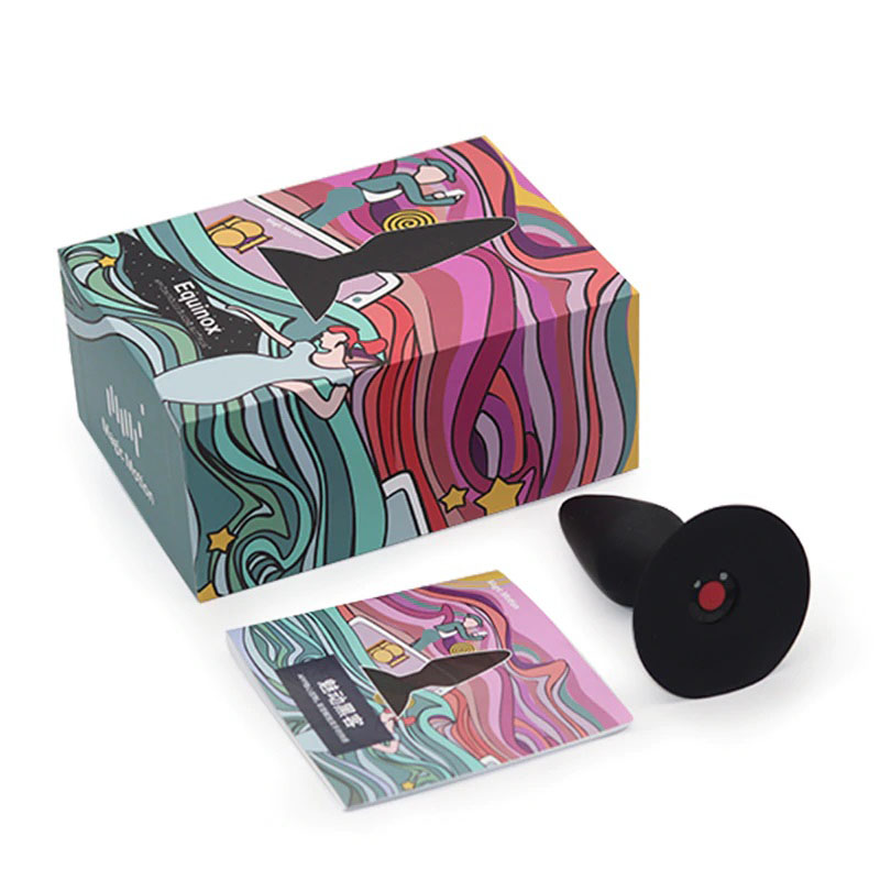 Plug Anal com Vibrador Recarregável via USB com Controle por APP Equinox Preto | Foto 06 Plug Anal com Vibrador Recarregável via USB com Controle por APP Equinox Preto | Foto 06