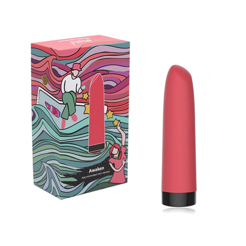 Vibrador Bullet Recarregável via USB com Controle por APP Awaken 9,5 x 2,4cm Pink | Foto 01 Vibrador Bullet Recarregável via USB com Controle por APP Awaken 9,5 x 2,4cm Pink | Foto 01