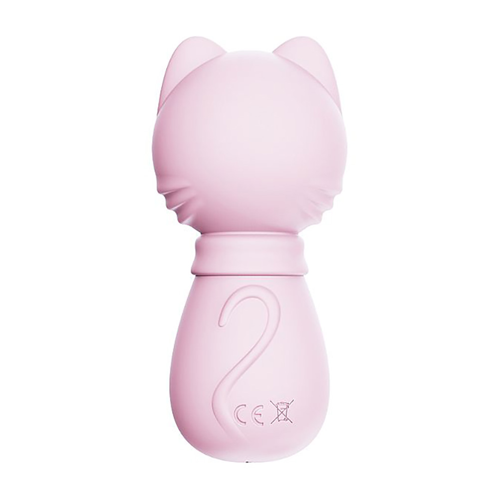 Sugador de Clitóris em Silicone Recarregável com 7 Vibrações Cat Rosa | Foto 03