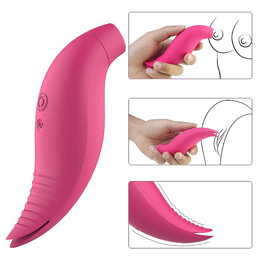 Vibrador para Clitóris Recarregável em Silicone com 9 Vibrações Femuto Pink | Foto 02