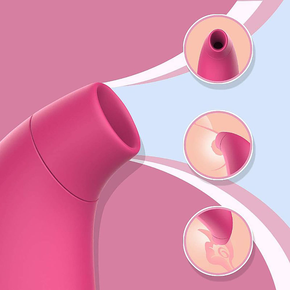 Vibrador para Clitóris Recarregável em Silicone com 9 Vibrações Femuto Pink | Foto 03