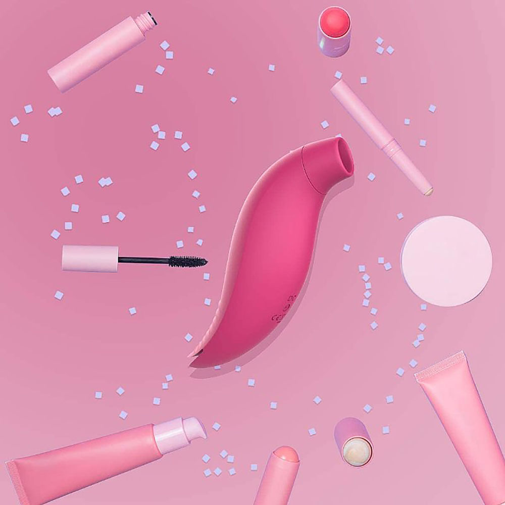 Vibrador para Clitóris Recarregável em Silicone com 9 Vibrações Femuto Pink | Foto 04