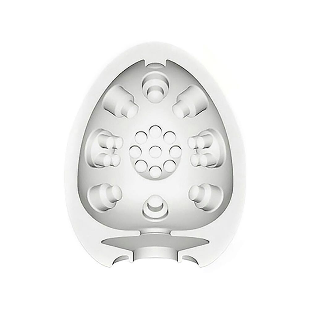 Masturbador Tenga EGG Clicker - Vista interna da membrana em TPE