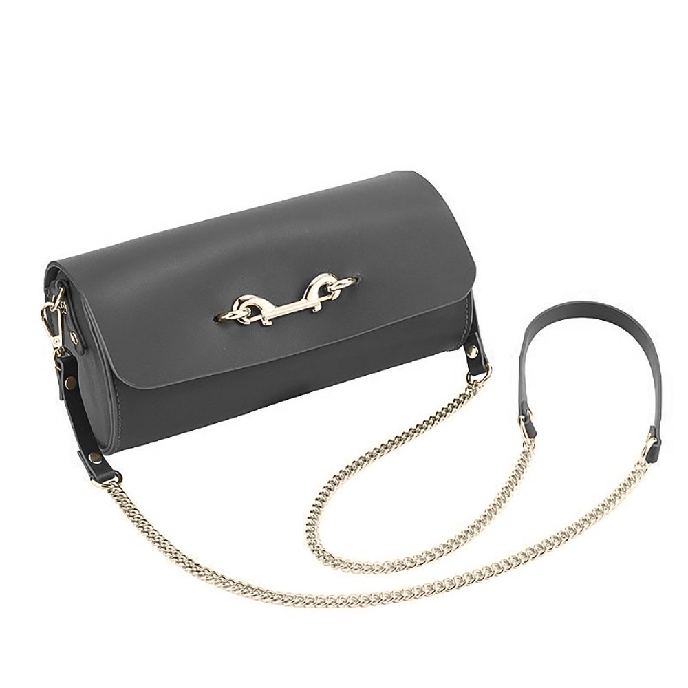 Kit Bondage com bolsa de armazenamento em PU preto e detalhes dourados