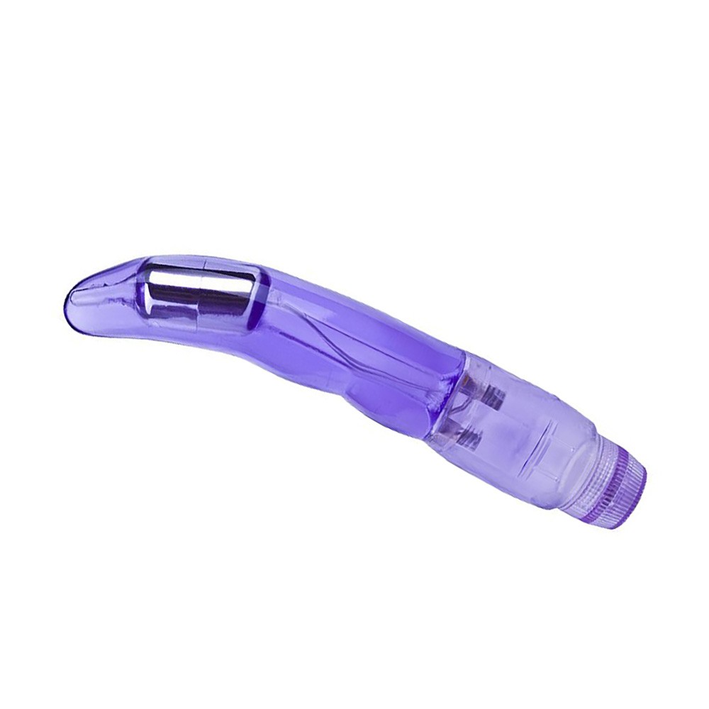 Vibrador Ponto G em Jelly Multivelocidade Big Finger Lil�s em close-up