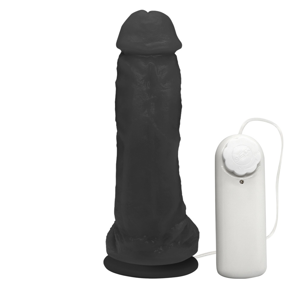 vista da ventosa na base do P�nis Real�stico King, mostrando a funcionalidade de fixa��o para uso hands-free