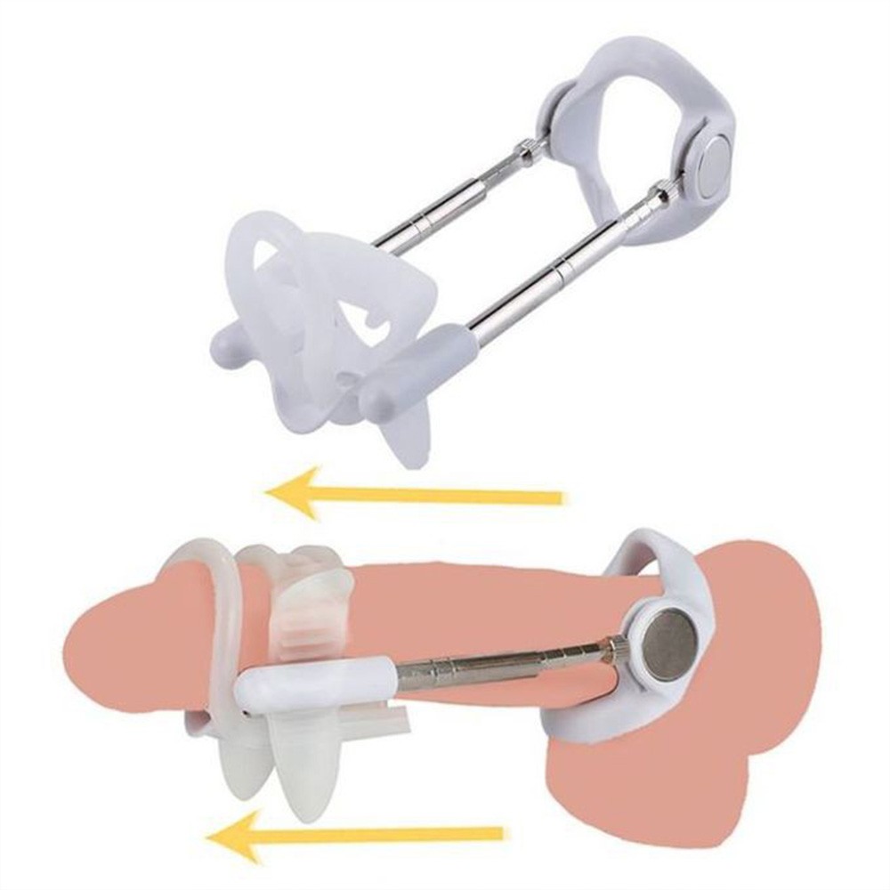Extensor Peniano Pro Extender Branco - Detalhe das pe�as de ajuste