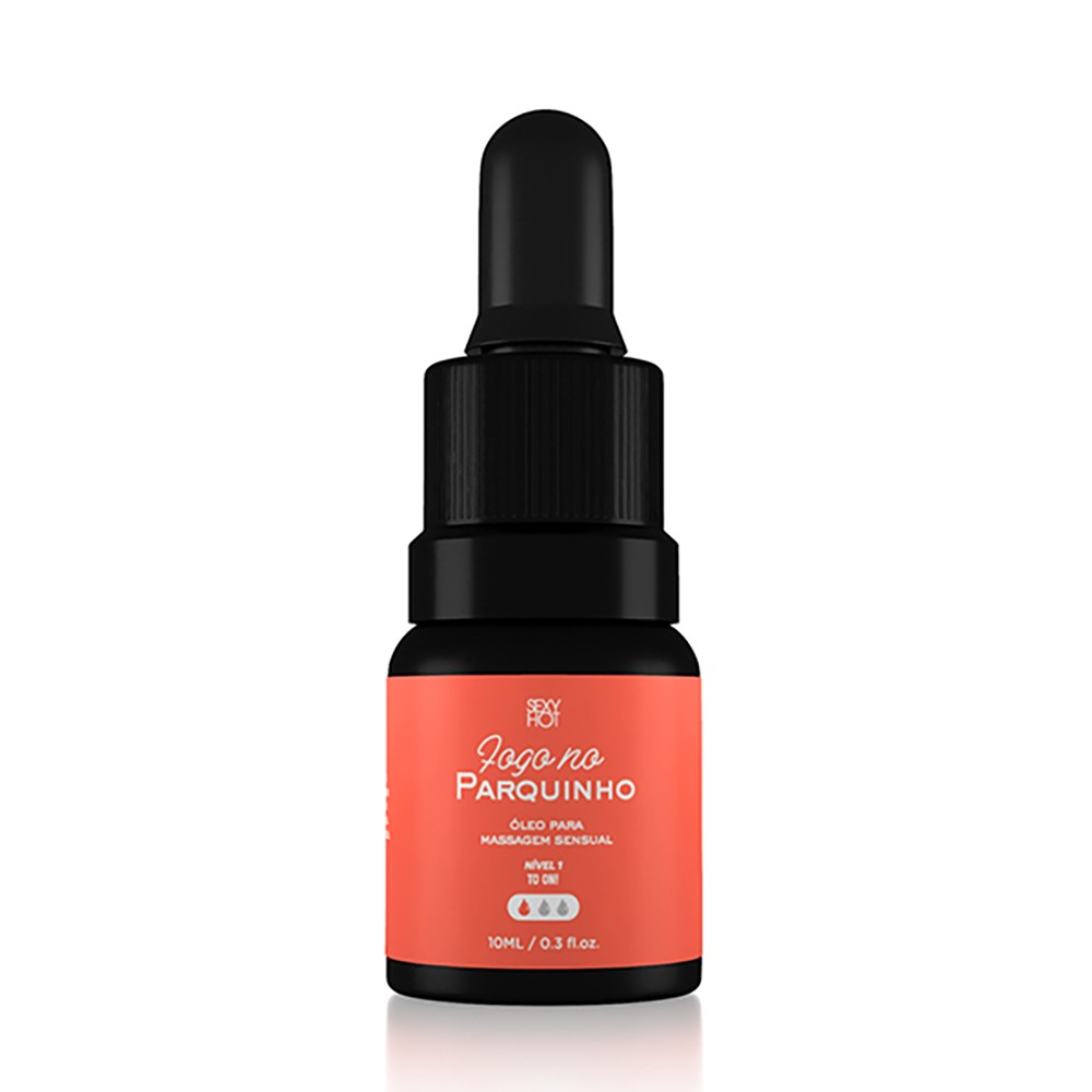 Kit de Oleo para Massagem Sensual Beijavel Fogo no Parquinho, com frasco individual de nivel 1 - To ON!