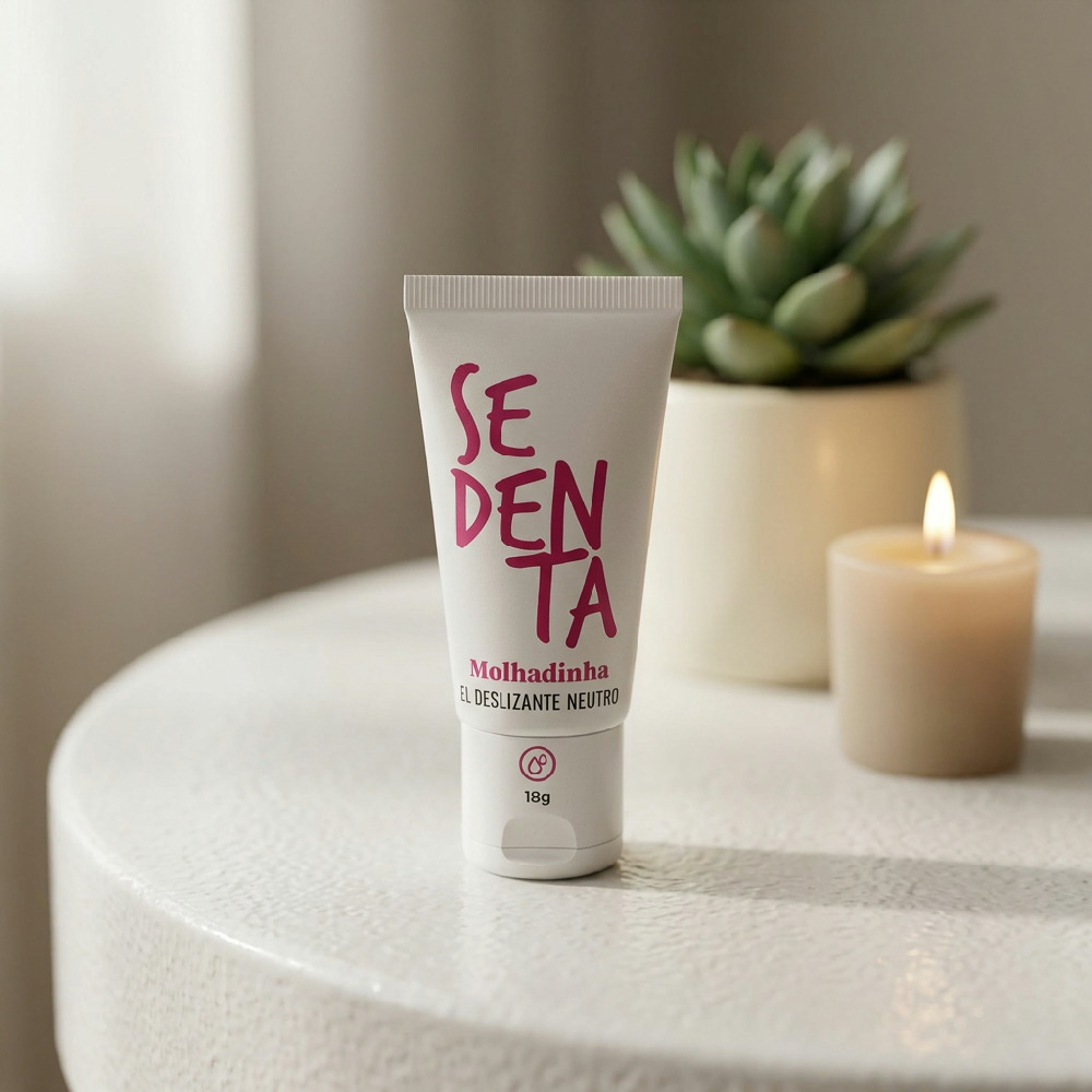 Gel Lubrificante �ntimo Deslizante Sedenta Molhadinha Neutro 18g em ambiente casual