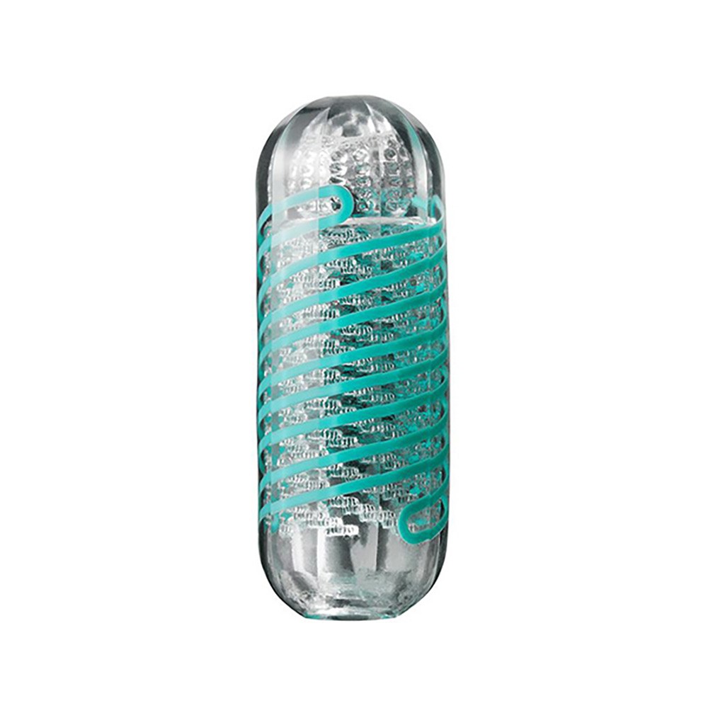 Masturbador Tenga Spinner 04 Pixel Verde | Vista frontal