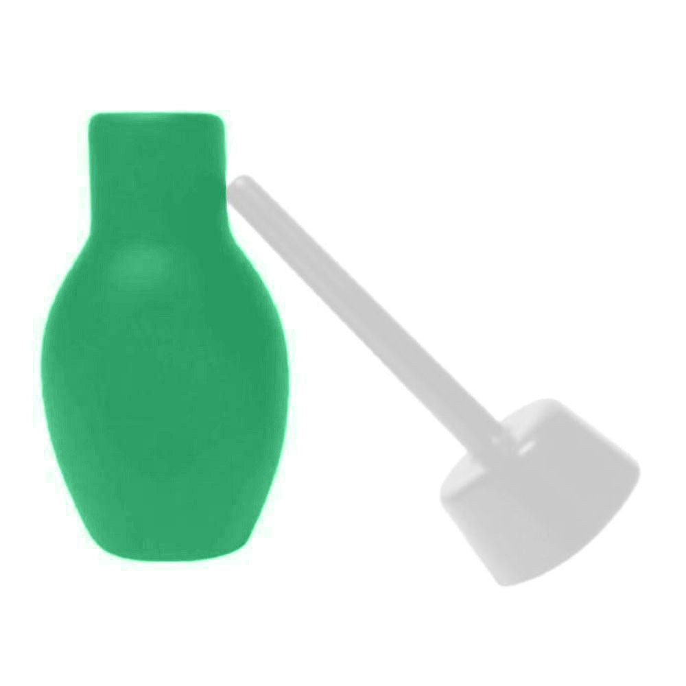 Ducha Higi�nica �ntima Verde 100ml sem bico, com a tampa branca removida