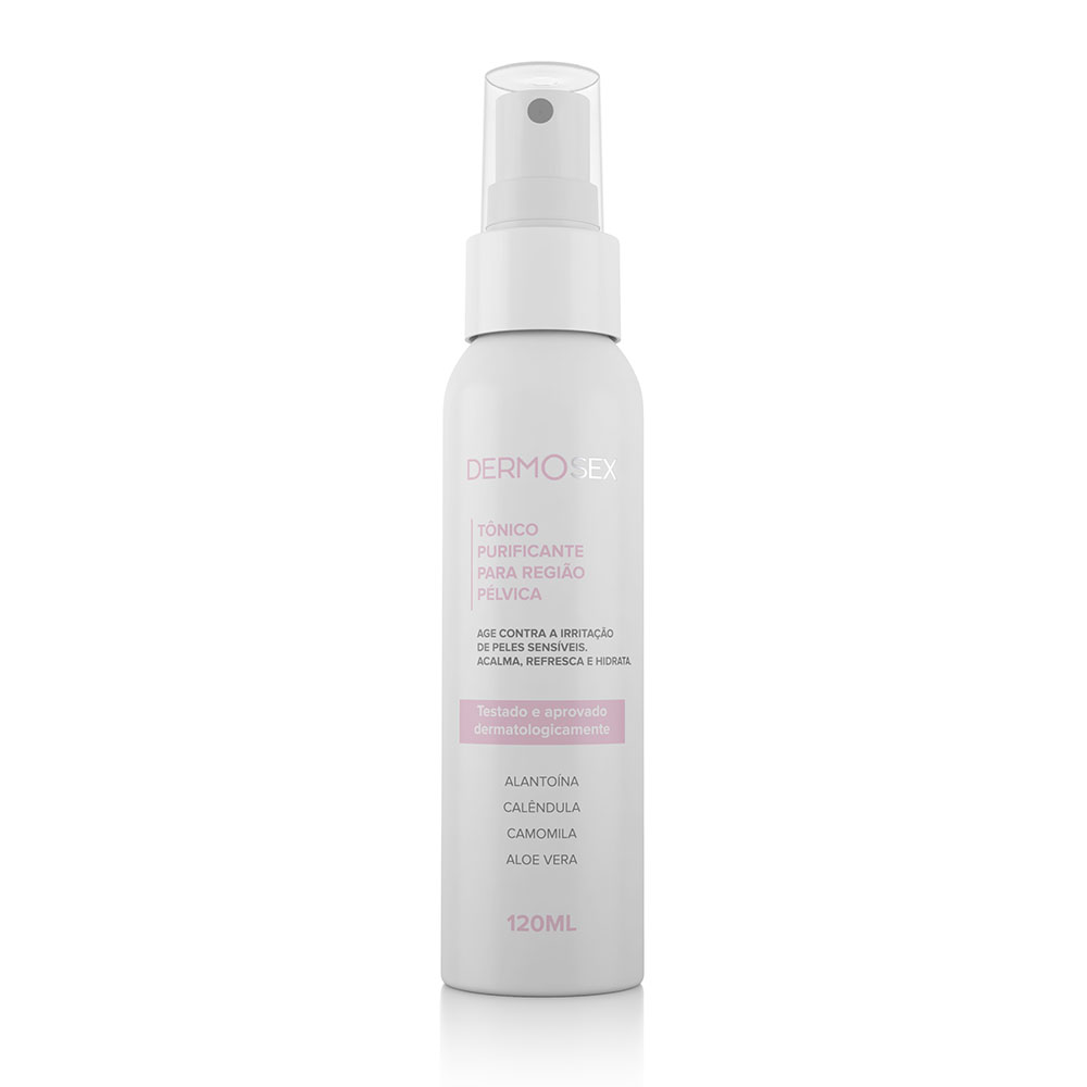 produto | Frasco do t�nico purificante e refrescante para vagina p�s depila��o 120ml