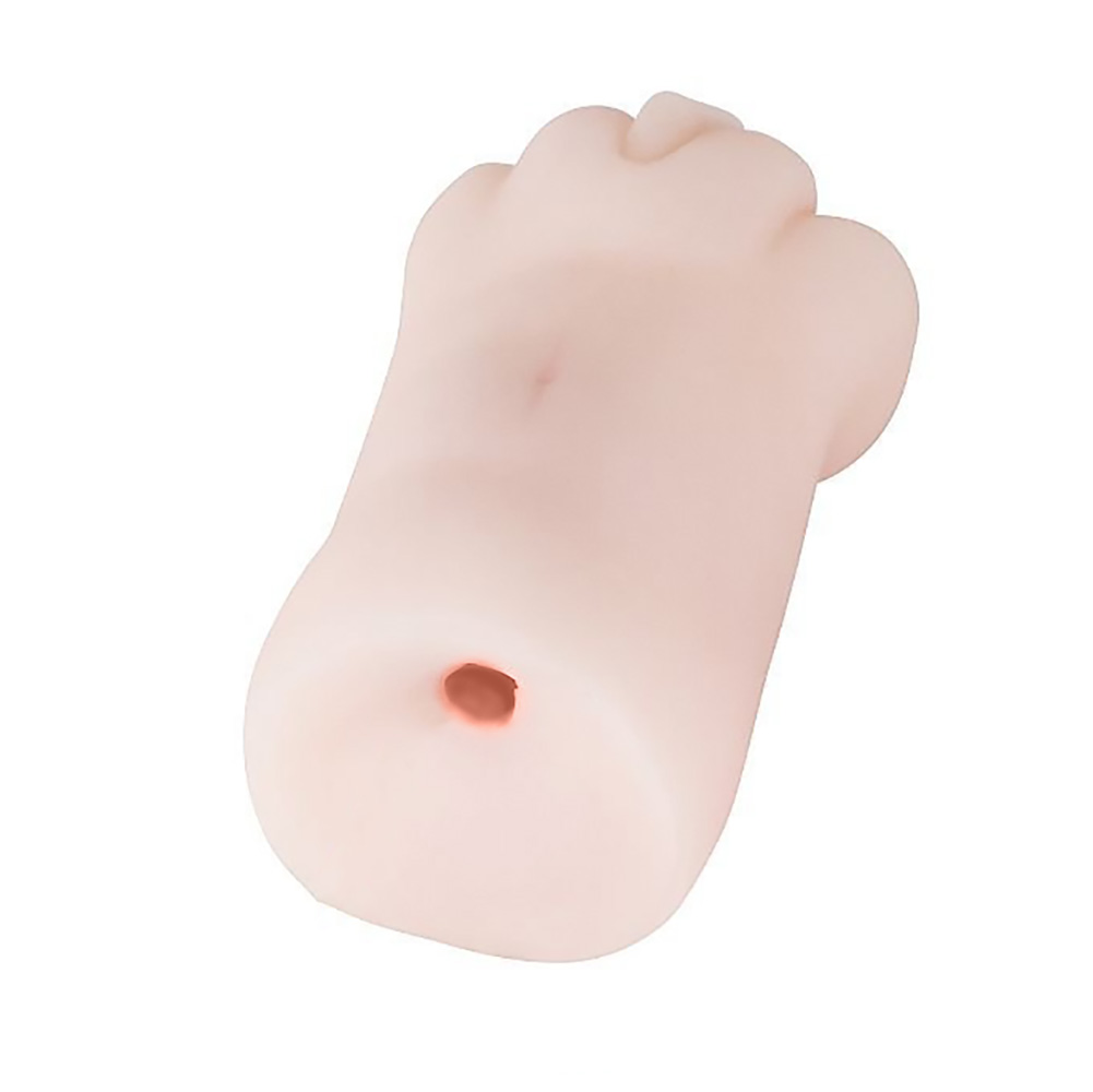 Masturbador Vagina Tight Pussy Cyberskin em close de sua textura suave de Cyberskin