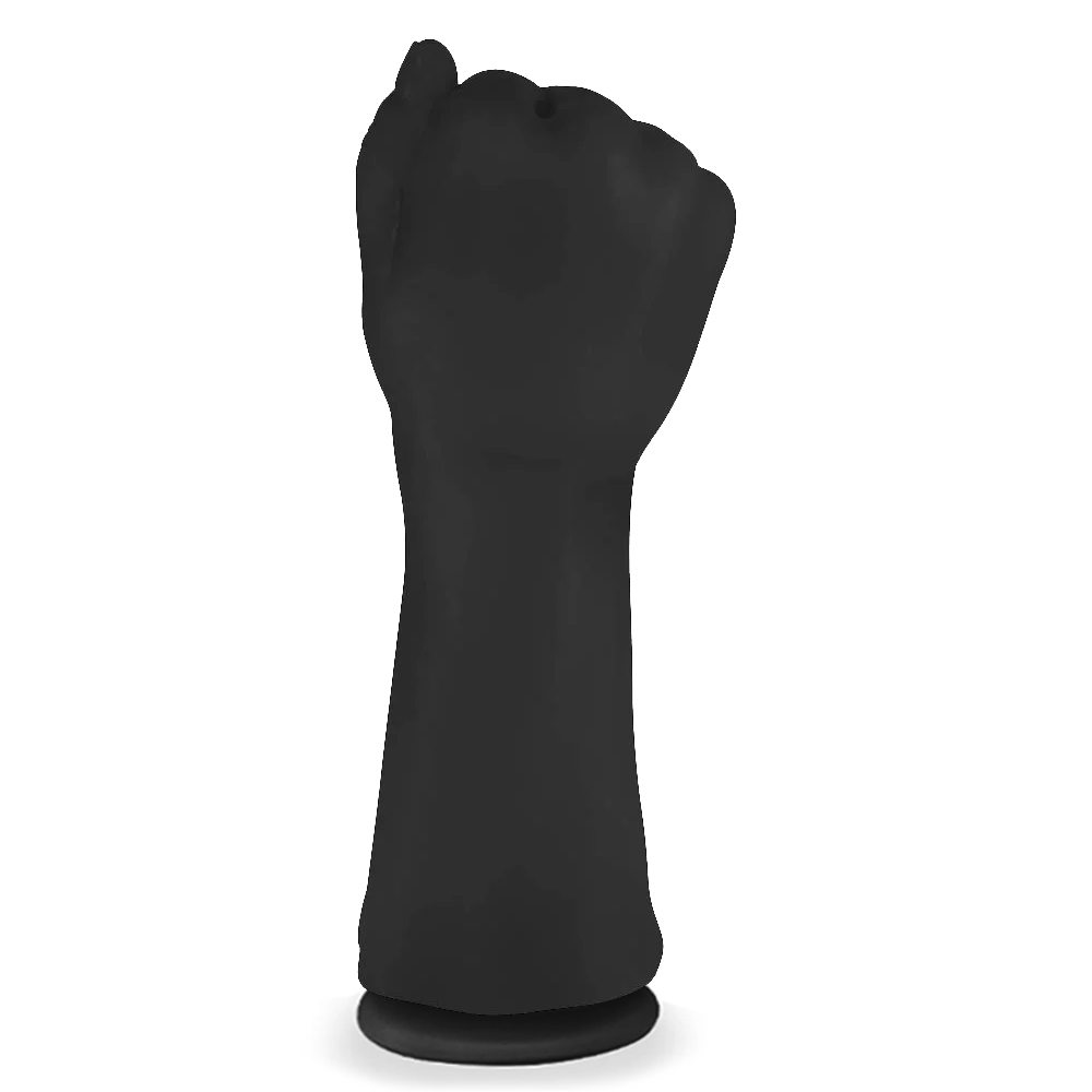 Penetrador para Pr�tica de Fisting Real�stico Hand Fist Power 23 x 7,8cm Bege vista frontal