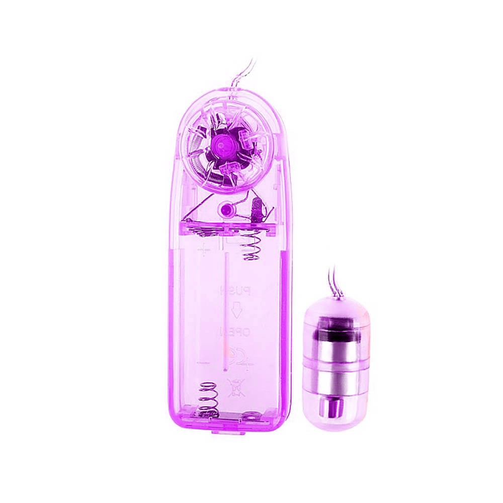 Vibrador Butterfly Roxo, mostrando em detalhes o material jelly transl�cido e as fixa��es das al�as