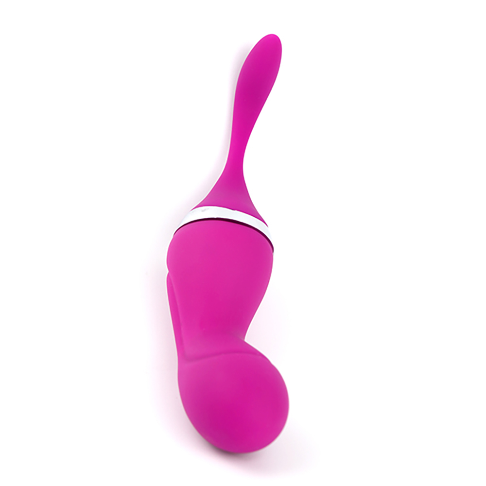 Bola de Pompoarismo Kegel Ball Yequ Pink com 20 Vibra��es, vista lateral