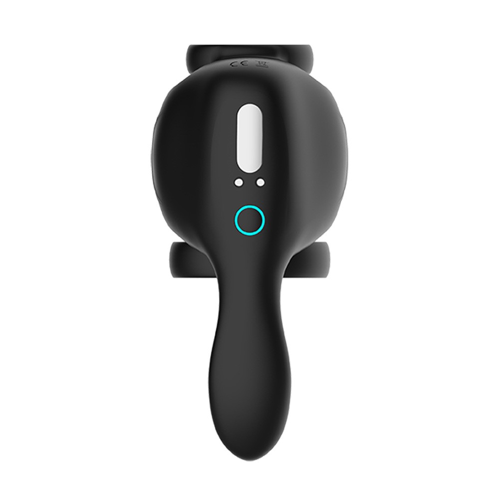 detalhe do acabamento em a�o inox do plug anal joia mostrando brilho met�lico premium e superf�cie lisa