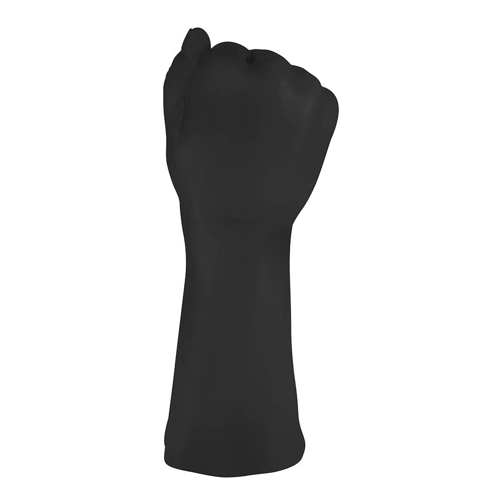 Penetrador Hand Fist Power em PVC Toque Macio, vista traseira do punho fechado