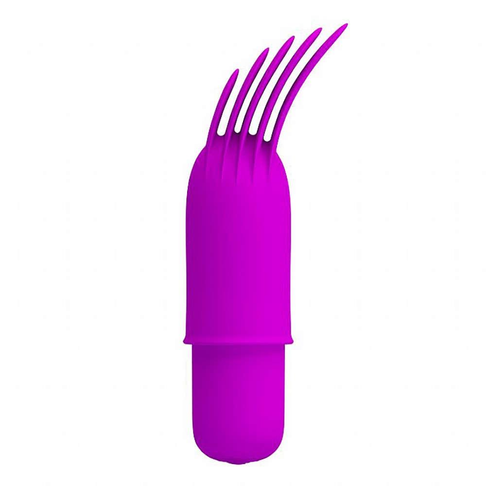 Estimulador de Clit�ris e Mamilo Gemma Pink, vis�o frontal destacando hastes flex�veis e cor vibrante.