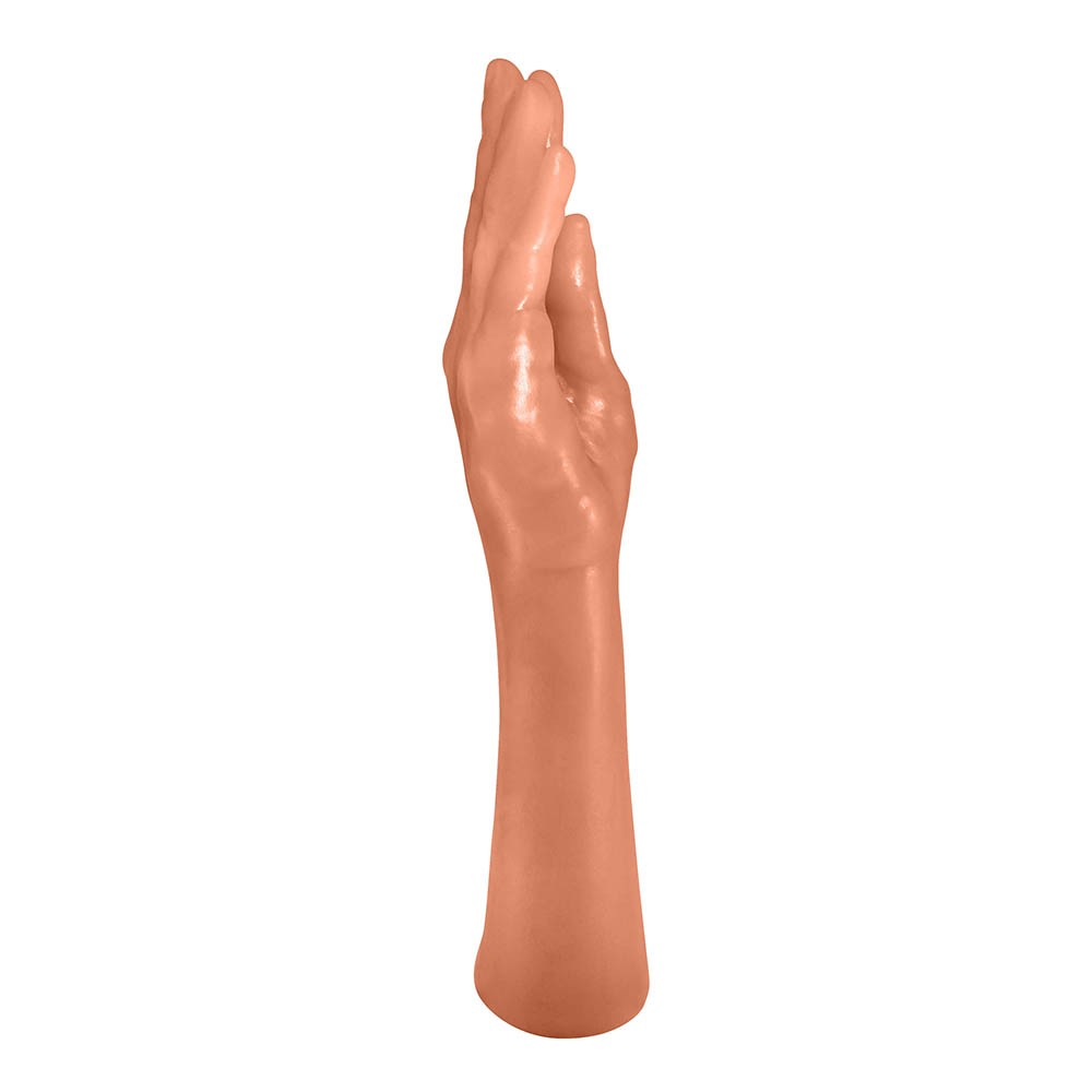 M�o Real�stica para Fisting vista de baixo, mostrando a base que simula o antebra�o