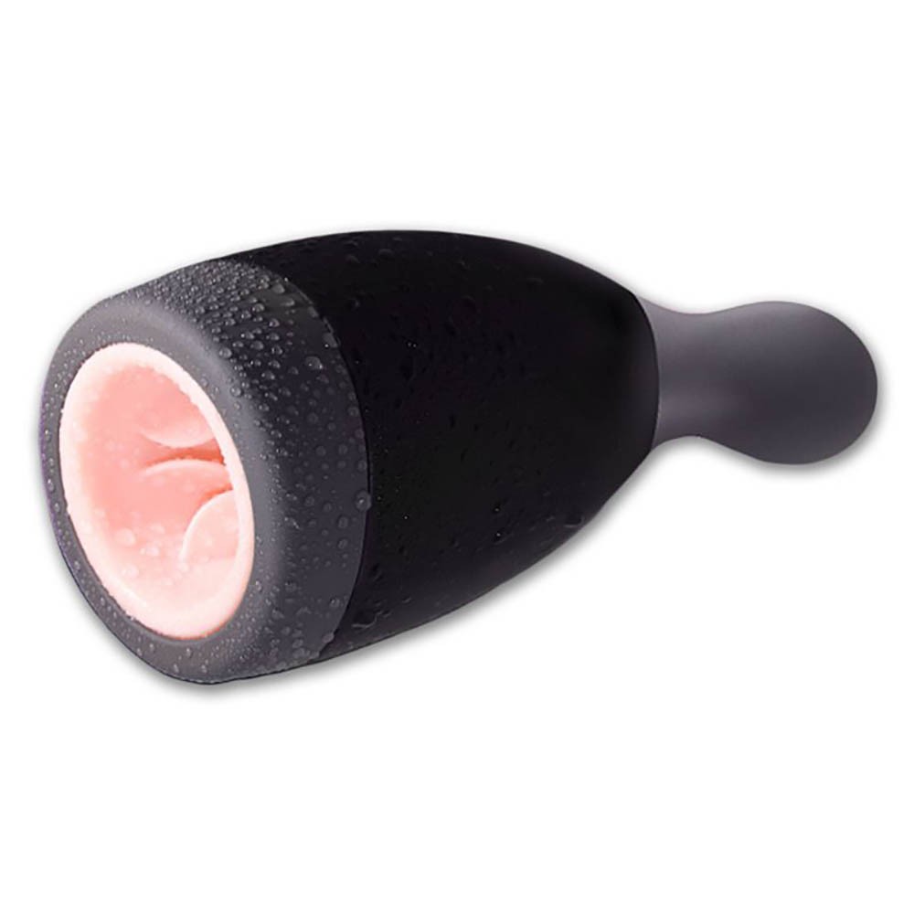 produto | Masturbador Masculino Recarreg�vel com 12 Vibra��es e Sensor de Press�o Preto