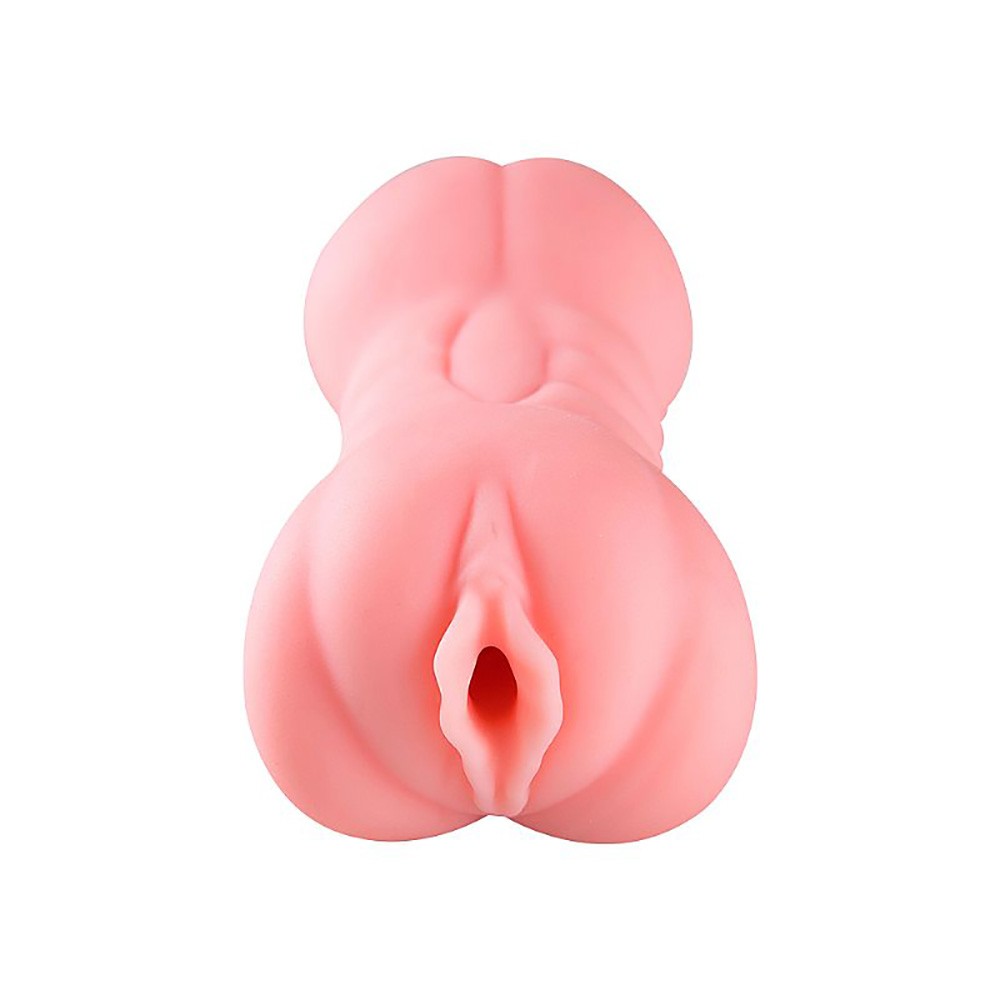 Masturbador �nus e Vagina em Cyberskin Ada Bege - Vis�o Frontal (Vagina)