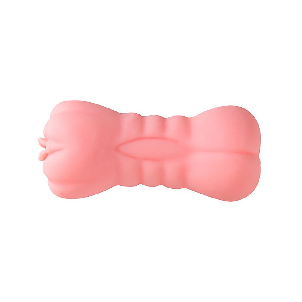 Masturbador �nus e Vagina em Cyberskin Ada Bege - Detalhe da textura interna