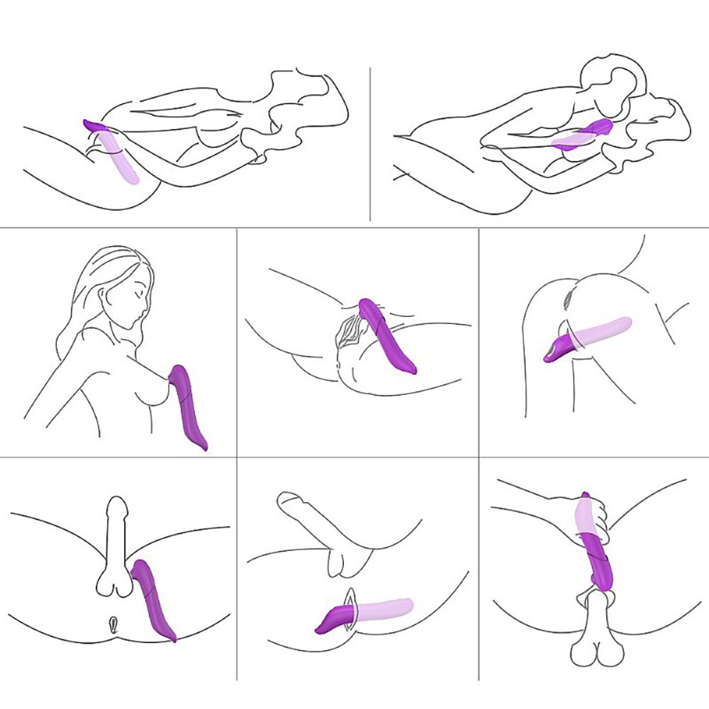 Vibrador Feminino em Silicone Recarreg�vel Youmis Roxo, close na capa de est�mulo do clit�ris