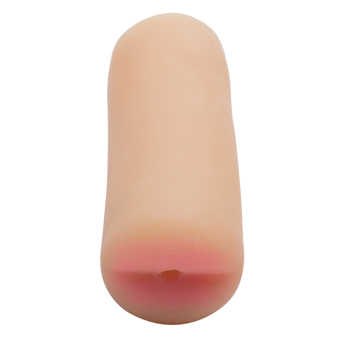 Masturbador �nus Cyberskin Lily em vista de cima mostrando formato anat�mico