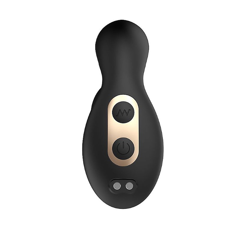 Vis�o de um �ngulo diferente do produto, revelando a curvatura e o formato que se adapta perfeitamente para estimula��o da pr�stata e �nus.