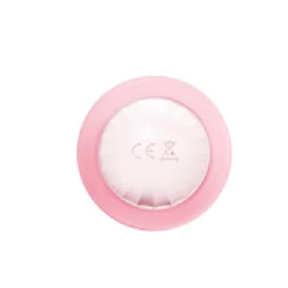 Vibrador Feminino Recarreg�vel em Silicone Cogumelo Rosa - Detalhe bot�es