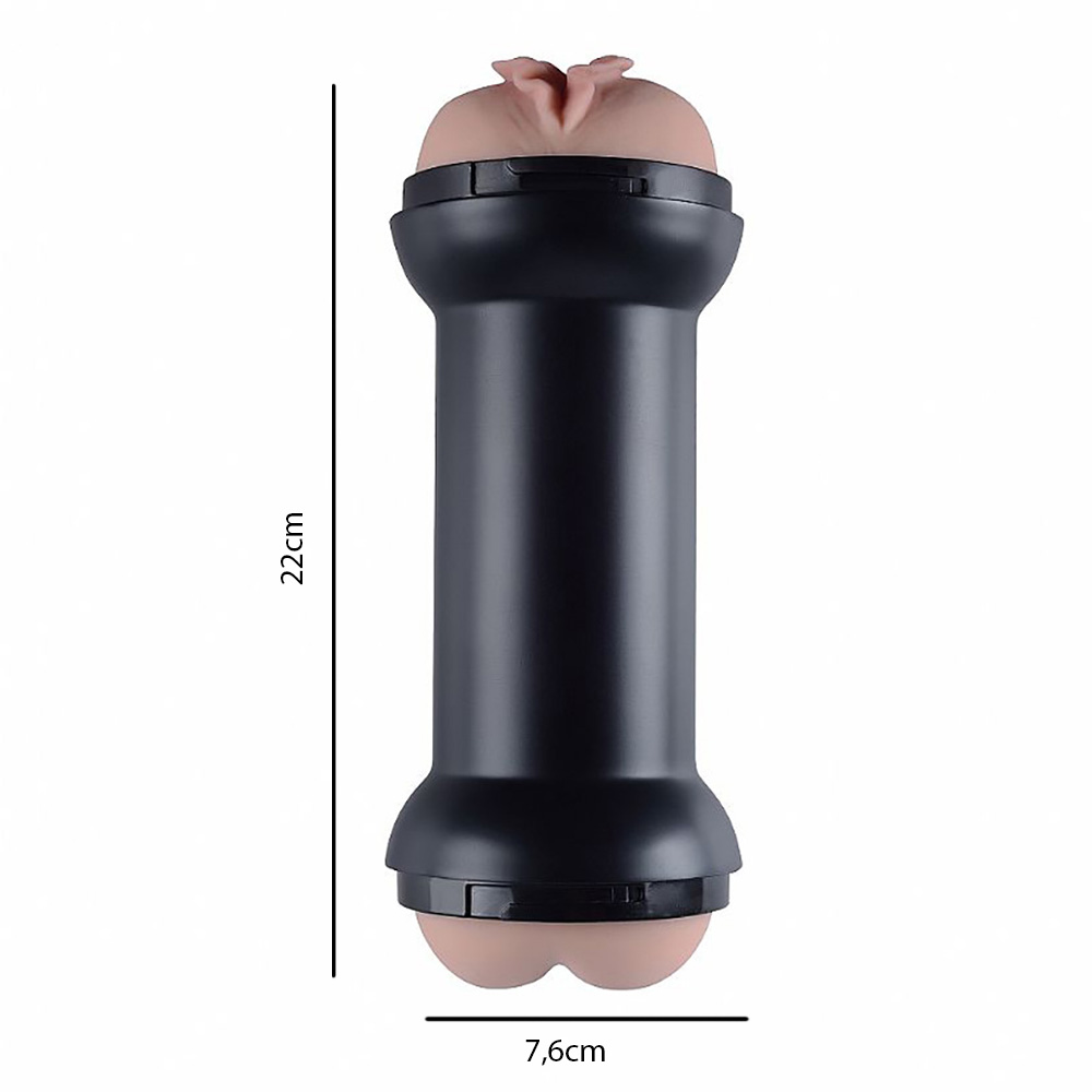 close na ponta anat�mica do plug anal de metal para inser��o gradual segura e confort�vel