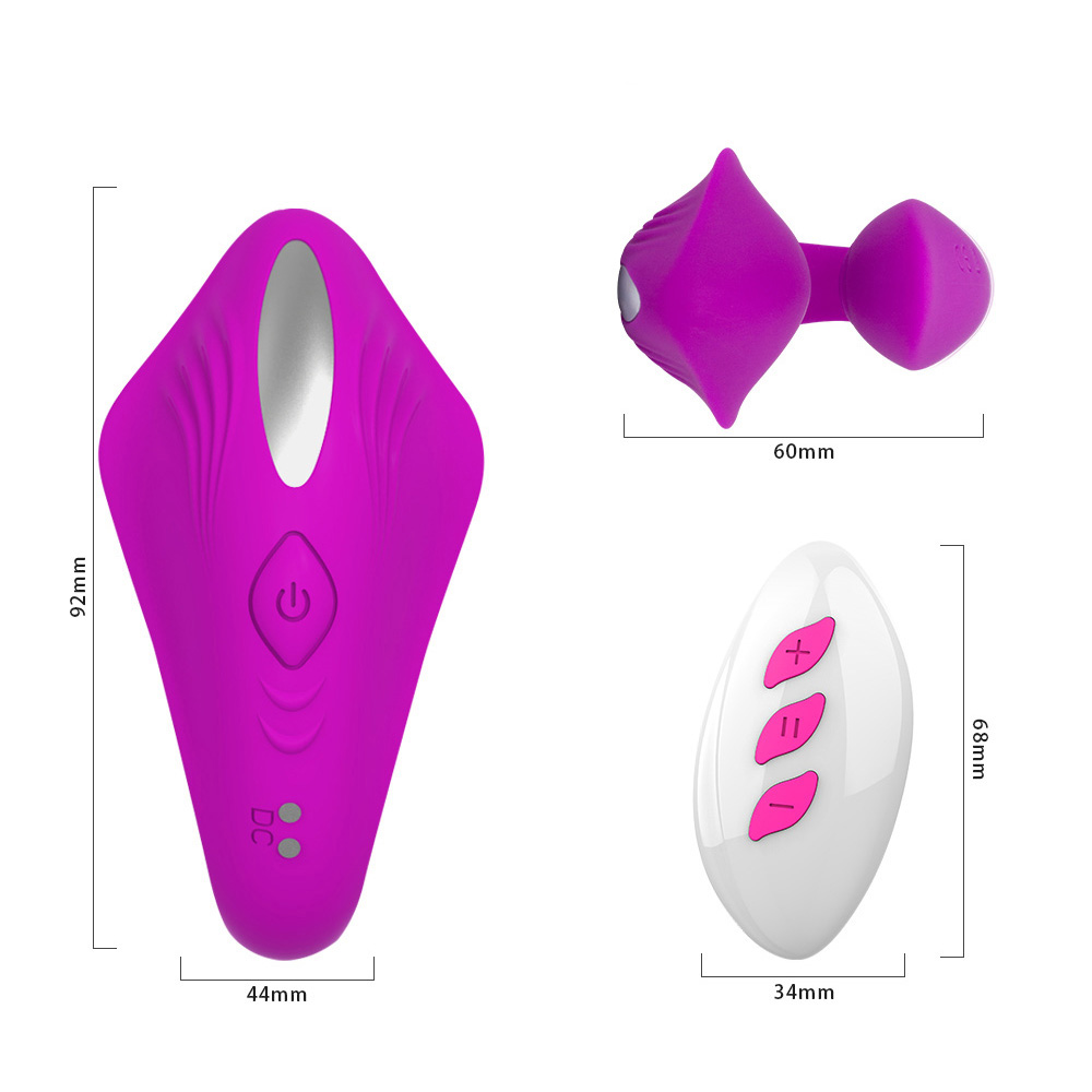 Vibrador de Casal Recarregavel em Silicone Roxo - Vista Interna com Fino Detalhe em Prata