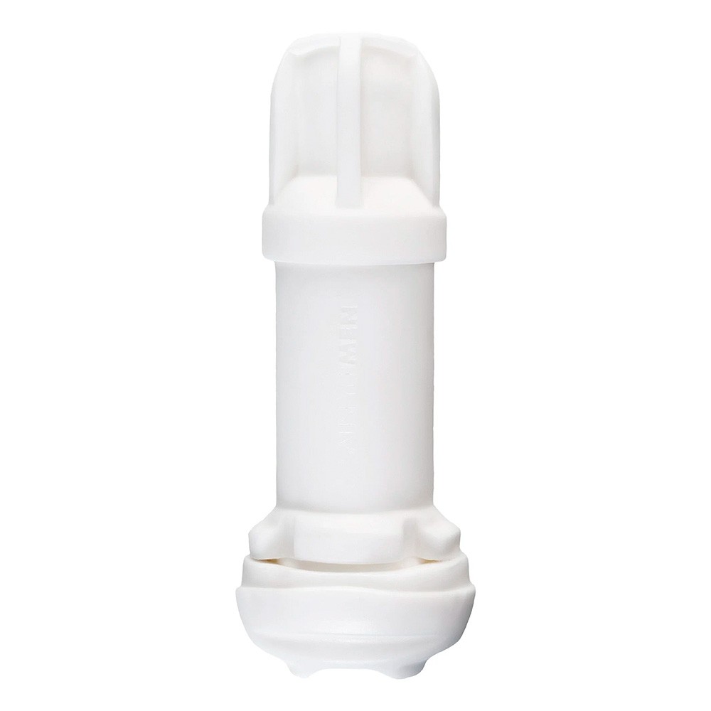 Almofada Interna em Cyberskin para o Masturbador Satisfyer Men, vista de baixo, mostrando detalhes do encaixe