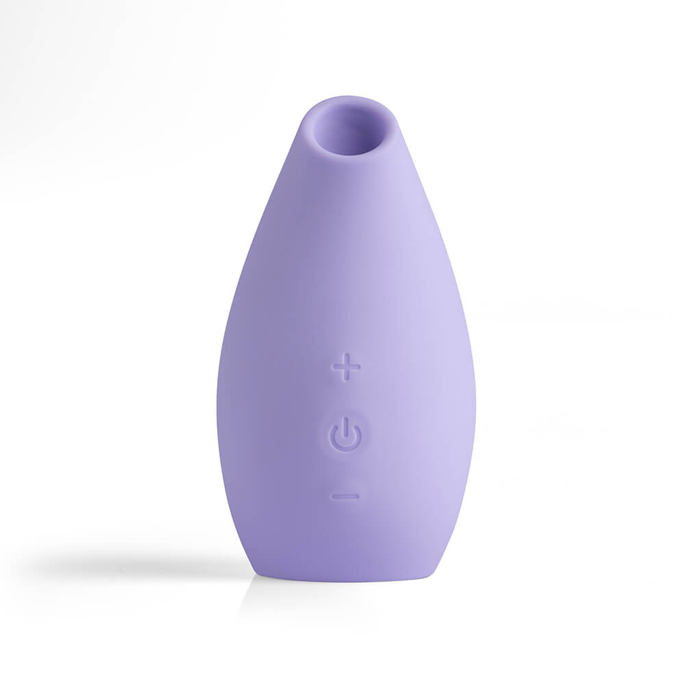 Sugador e Estimulador de Clit�ris Xod� Lil�s - vista frontal com bot�es de controle