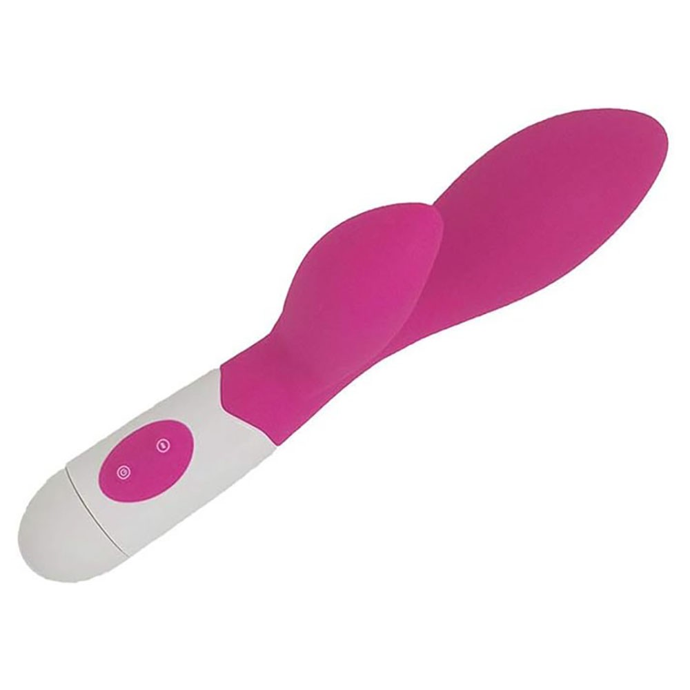 Detalhe do topo do Vibrador Suzy Pink, focando nos dois bra�os de estimula��o