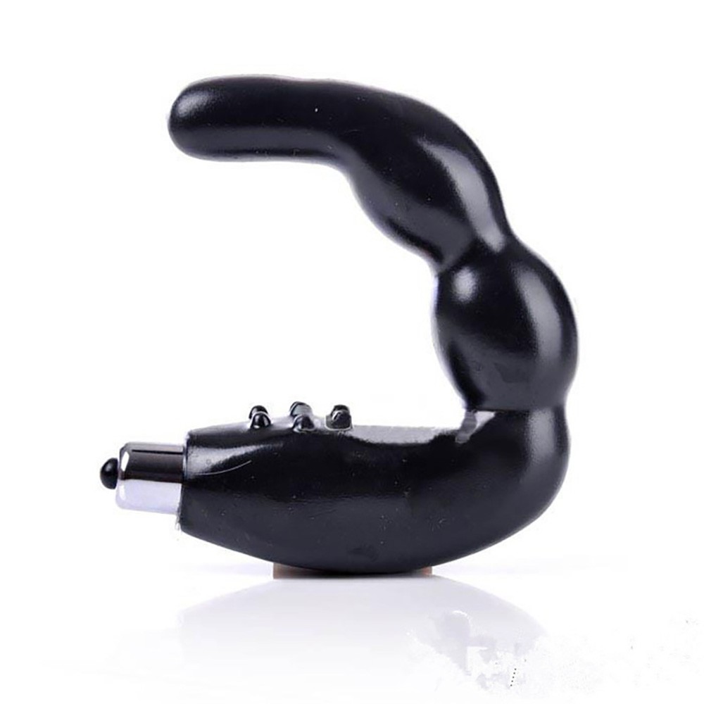 Estimulador de Pr�stata em Silicone com Vibro M1 Preto - Detalhe Vibra��o