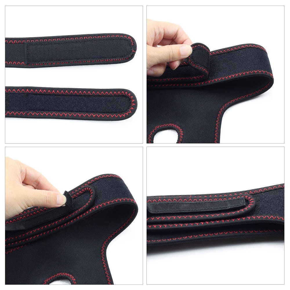 Cinta Peniana para Ela sem P�nis com Tiras Ajust�veis Preto - Detalhe das Tiras de Velcro