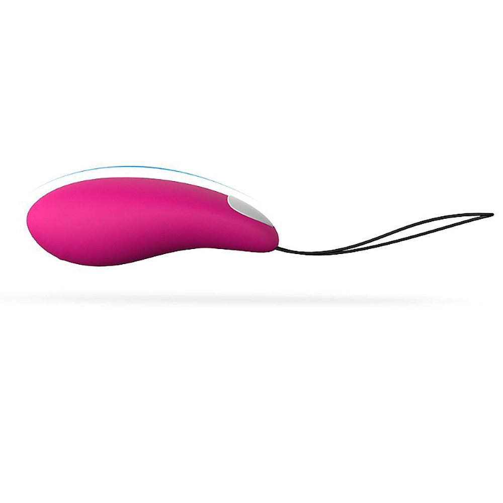 Vibrador para Clit�ris Amandas Pink - vista lateral do vibrador mostrando seu formato ergon�mico.