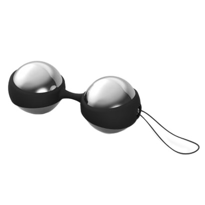 Luna Beads Silver em vista lateral, detalhando a al�a de remo��o em silicone e o contraste entre o a�o e o revestimento escuro