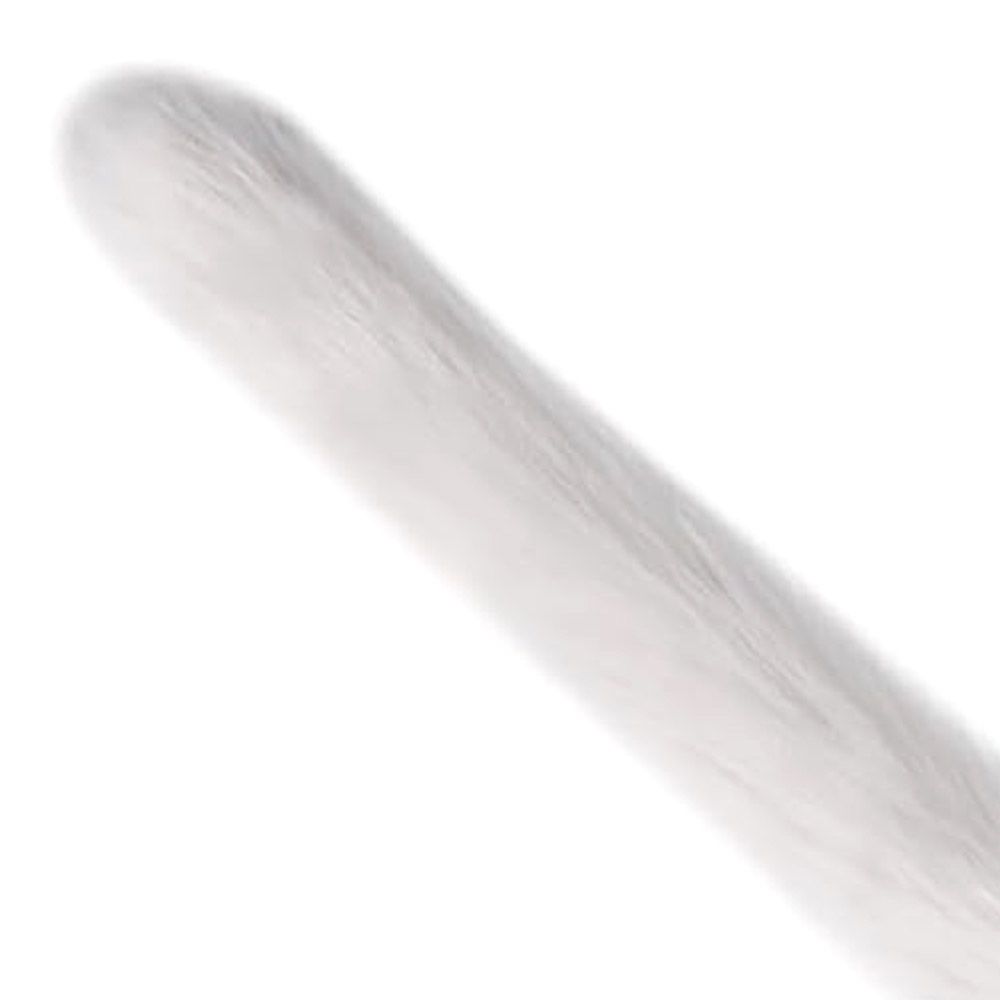 Detalhe da pel�cia branca e da al�a em PU do acess�rio sado para tickling