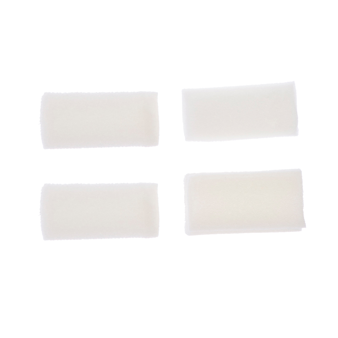 Conjunto de tiras e pe�as de silicone brancas para Extensor Peniano Tensordin SS, mostrando as diferentes op��es de fixa��o