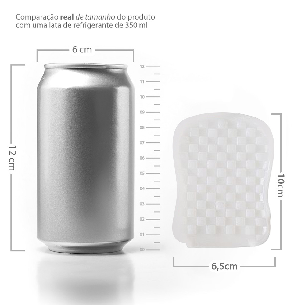 Detalhe da textura interna do Masturbador Masculino Pocket EGG Block branco, mostrando os relevos para estimula��o