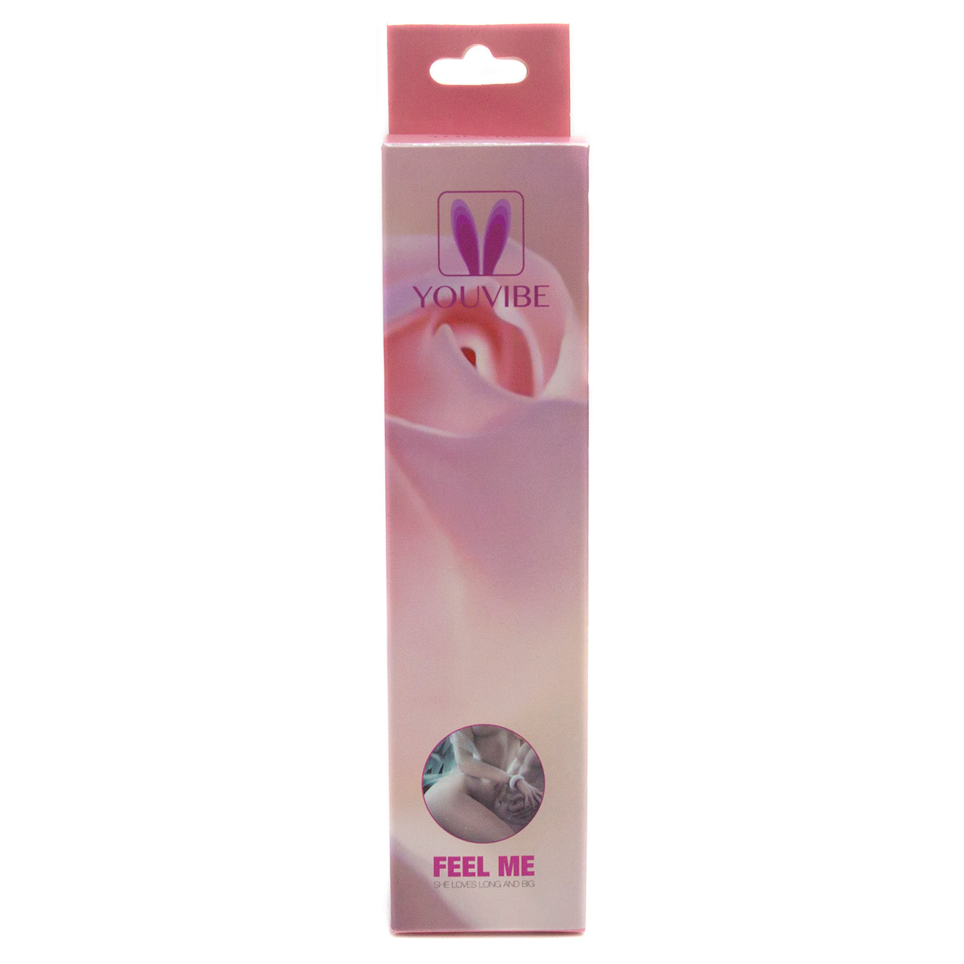 Angulo inferior do Vibrador Feminino Multivelocidade Vermelho, mostrando a base de controle de velocidade e a superficie texturizada.