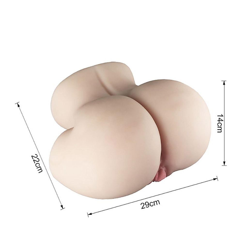 Vis�o interna do masturbador masculino em Cyberskin, mostrando os dois canais �tero que se estendem a partir da abertura vaginal. As texturas internas dos canais s�o vis�veis, indicando um design que simula a anatomia interna para uma estimula��o profunda e realista. O material Cyberskin em tom bege claro se destaca, com as paredes internas</div>
<script id=