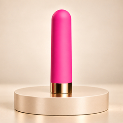 Vibrador Bullet em ABS Revestido em Silicone Recarreg�vel com 10 Vibra��es Milly Pink