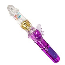 Foto do Produto Vibrador Rabbit Rotativo Female Recarreg�vel Vai e Vem com 36 Vibra��es Roxo