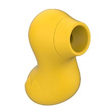Estimulador para Clitóris em Silicone Recarregável com 7 Pulsações Amarelo