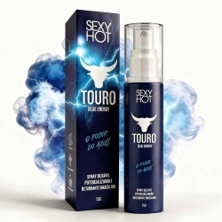 Spray Retardande e Potencializador de Ere��o Touro Blue Energy Beij�vel 15g