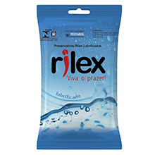Preservativo Rilex Lubrificado 3 Unidades